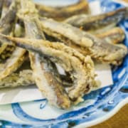 Fried anchovies